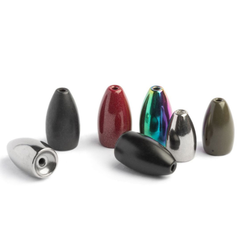 鎢鋼腰鼓子彈墜 Tungsten flipping weight