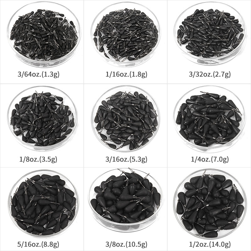 高比重鎢墜--倒釣水滴墜 鎢鋼鉛 Tungsten Tear Drop 大量庫存